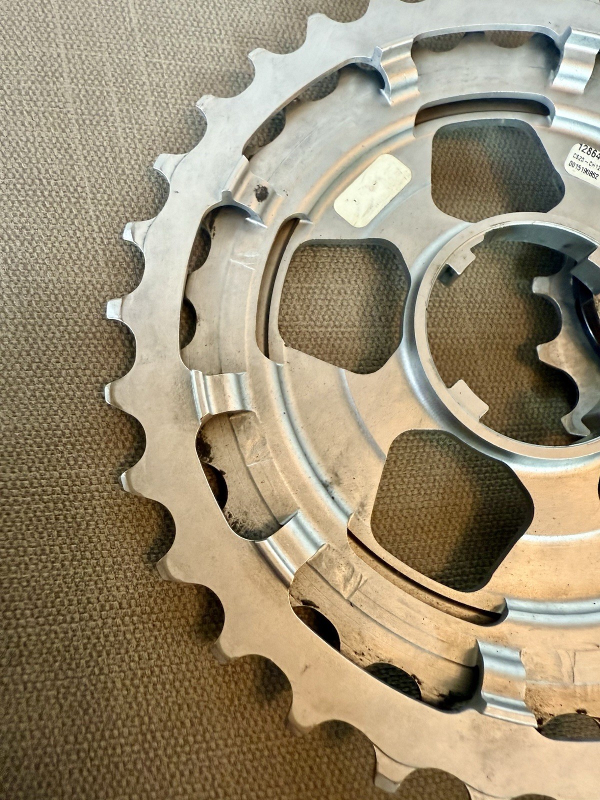 Campagnolo Super Record 12 Speed Cassette, 11-32, LOW MILES