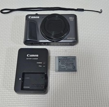 Canon PowerShot SX720 HS Black Compact Camera Tested with Minor Scratches