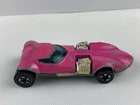 Vintage 1968 Hot Wheels Redline Die Cast Twin Mill Rare Pink Play Worn Condition