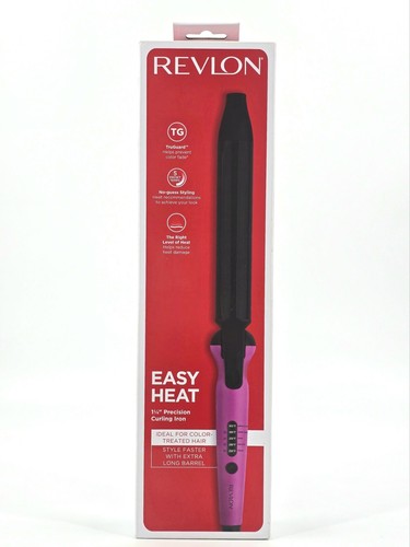 REVLON Easy Heat - 1 1/4" Precision Curling Iron New - Picture 7 of 12