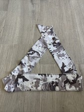 Nike Head Tie Headband White / Grey Design Embroidered Nike Symbol One Size