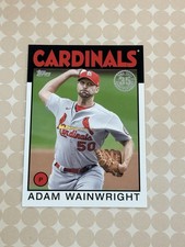 2021 Topps Update Adam Wainwright 1986 35th Anniversary #86B-48 St. Louis (E)