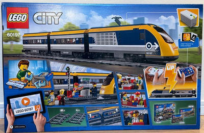 LEGO 60197 City High Speed Train Toy Train 677pcs Ages for 6-12