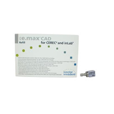 Ivoclar Vivadent 605319 Ivoclar IPS e.max CAD CEREC Blocks InLab LT A2 I12 5/Pk