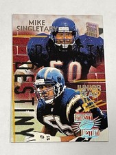 1994 Stadium Club Football Dynasty and Destiny #5 - Mike Singletary - Bears