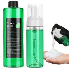 Tattoo Green Soap 16.9oz Bottle And 6.8oz Foam Pump Bottle For Skin Cleaning