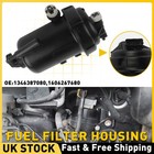 1x For FIAT Ducato 3 PEUGEOT Boxer Fuel Filter Housing Assembly 1606450480 Black