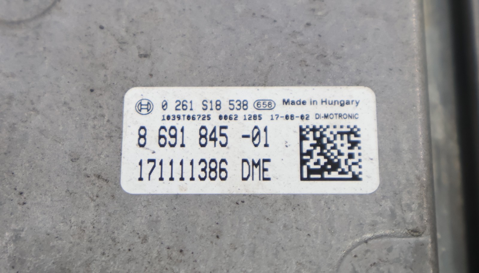2014 - 2020 BMW i8 I12 ENGINE CONTROL COMPUTER MODULE ECM UNIT OEM
