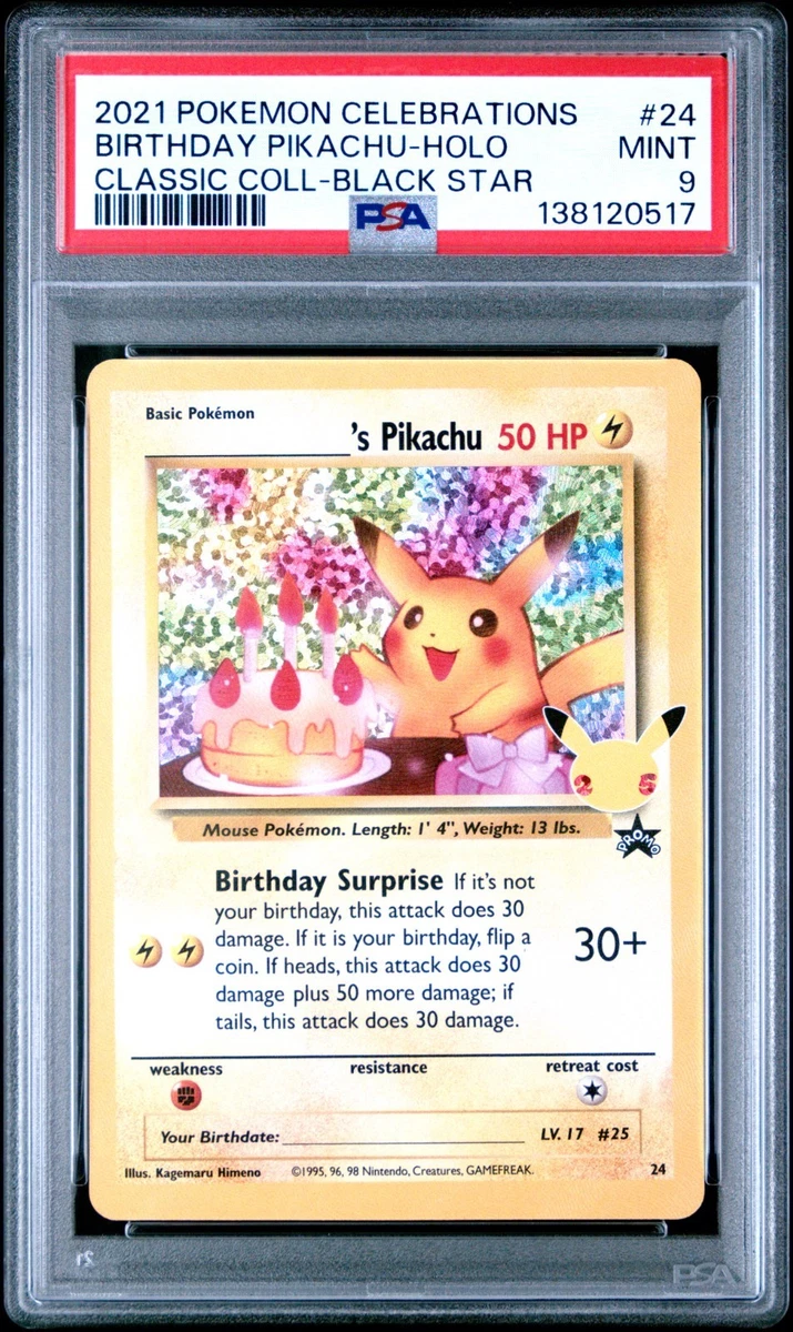 Birthday Pikachu for sale | eBay