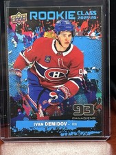 Upper Deck Series 1 Rookie Class RC-3 Ivan Demidov Canadiens 2025-26 NHL