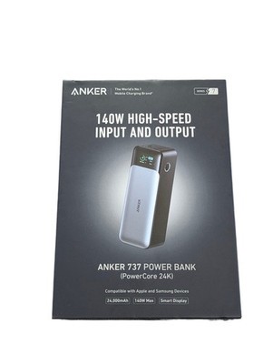 Mm1U Anker Power Bank 737 24000mAh Powercore 140W Max Smart
