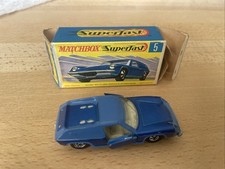 Matchbox Superfast 70er Jahre Vintage  Bespielter Zustand Nummer  OVP 5