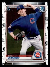 2020 Bowman Draft Burl Carraway #BD-25 FBC Chicago Cubs