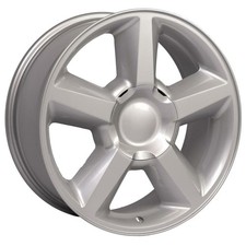 20 Oe Wheels Cv83 Silver 20x8.5 6x5.5 31mm For Chevy Tahoe Cadillac Gmc Wheel