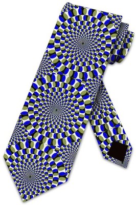 Optical Illusion Ties Mens Hypnotic Necktie by Three Rooker