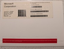 UNOPENED Microsoft Windows Server CAL 2012 English 1PK DSP OEI 5 CLT User CAL