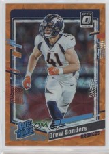 2023 Panini Donruss Optic Rated Rookie Orange Scope Prizm 4/79 Drew Sanders 0ie5