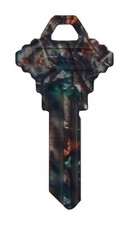 Hillman 89912 SC1/68 Universal Real Camo Single Sided Blank Key (Pack of 6)