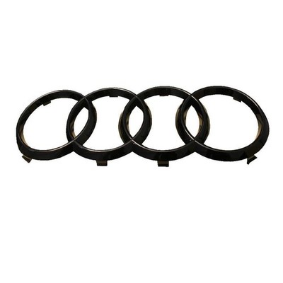 Audi Original Emblem Rings Glossy Black