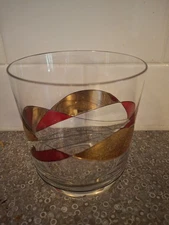 4  Vintage Mosaic Rocks Glasses, MCM Lowball Tumblers, Barware