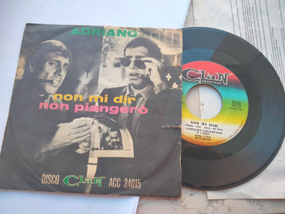 Schallplatte 45 Runden Adriano Celentano Non mi dir - I Non Pianger VINYL RECORD