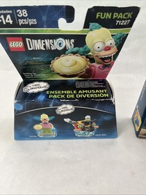 Bundle Of LEGO, DIMENSIONS: Krusty Fun Pack (71227) And Harry Potter Set (76400)