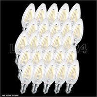 25Er Pack E14 Led Filament Kerze C35 - 2W (= 25W) 2700K Warmweiß Lampe GlüHbirne