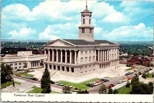 Postcard Nashville Tennessee TN State Capitol Building