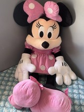 Disney Store Minnie Mouse Plush  Soft Toy Teddy 30 Inch Large Rare Giant