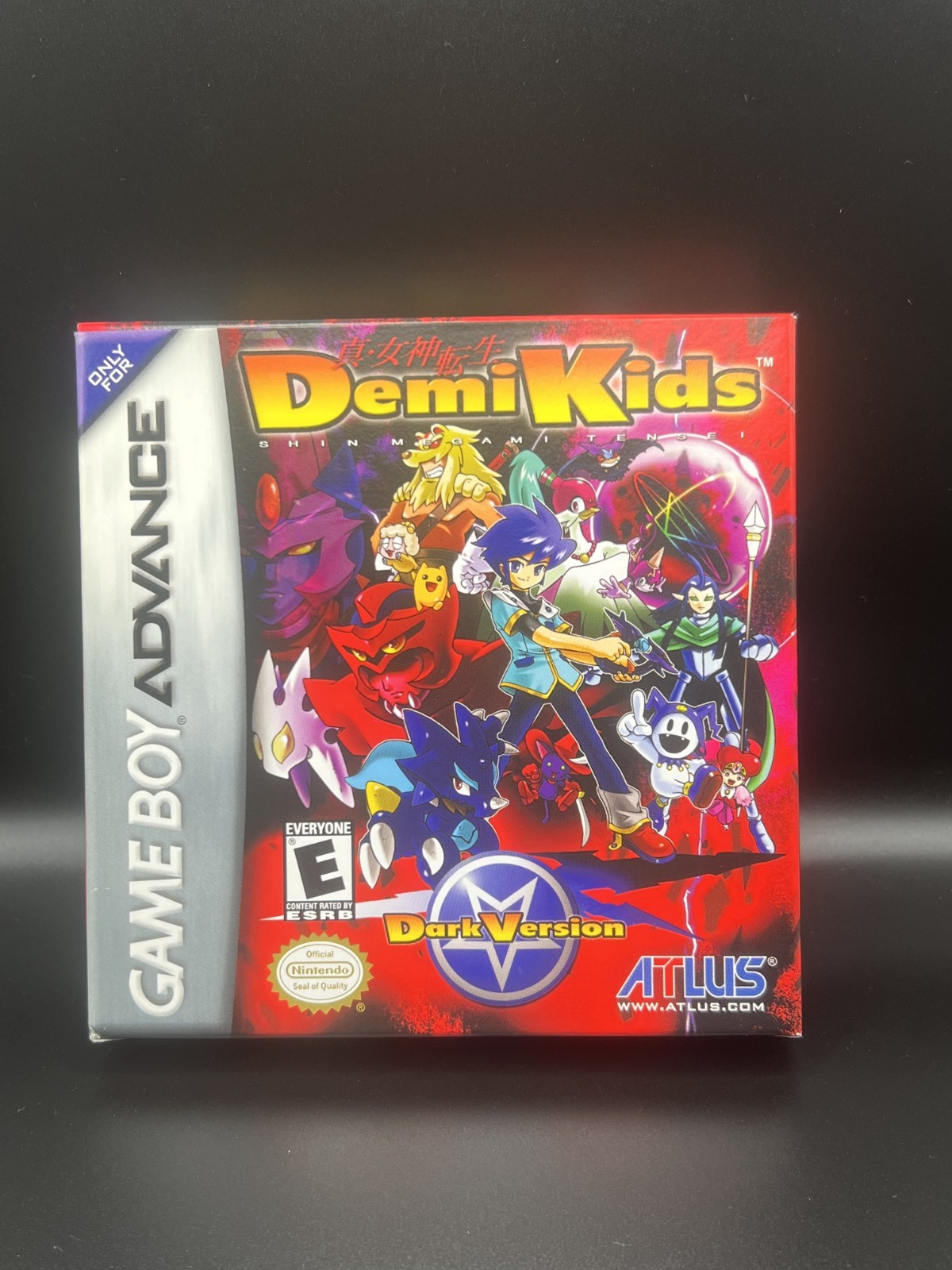 DemiKids: Dark Version Atlus 2003 Nintendo Game Boy Advance GBA