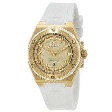 Technomarine TM-416080 Coral Gold-tone Dial 36 mm Women's Watch New
