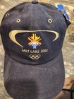 Vintage 2002 Salt Lake City Winter Olympics Hat Officially Licensed Black — photo 1
