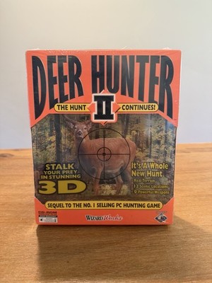 Deer Hunter 2 the Hunt Continues 3D PC Game Windows 95/98: Sealed New