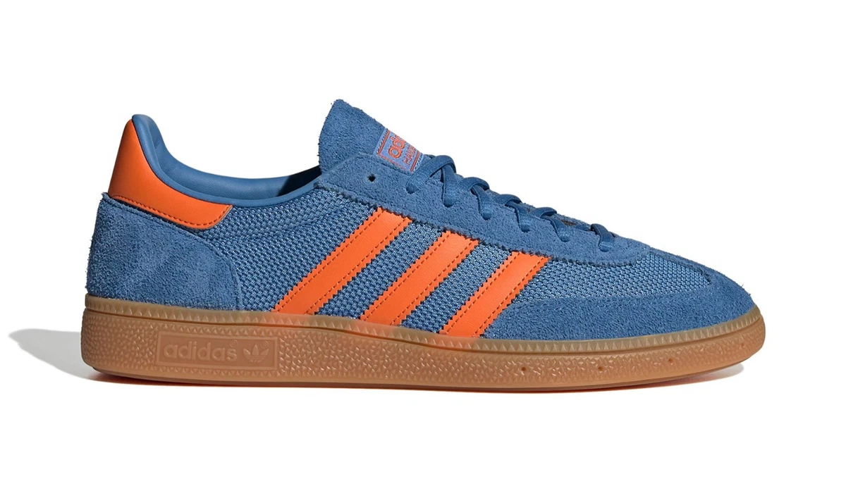 adidas Handball Spezial Focus Blue Orange Gum for Sale