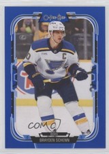 2025-26 O-Pee-Chee Blue Border Brayden Schenn #409 03uh