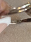 Vintage Stunning Sterling Silver And Opal Signed NV Ring Sz 6.5 — photo 5