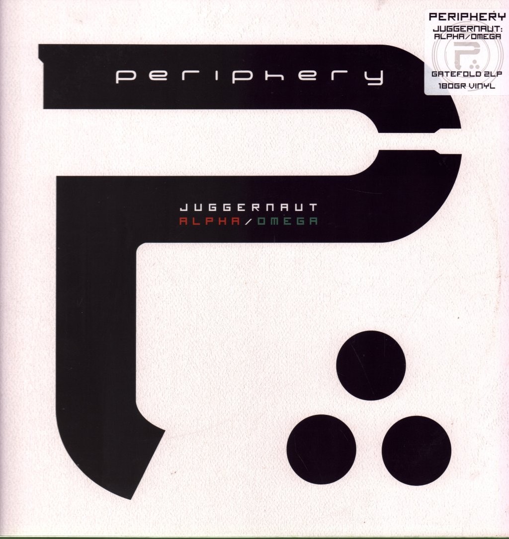 Periphery Juggernaut • Alpha / Omega double LP vinyl Europe Century Media 2015