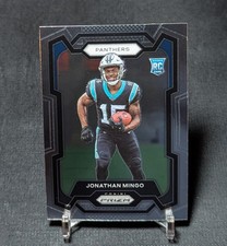 Jonathan Mingo Rookie RC 2023 Prizm Football Card #312 Carolina Panthers. rookie card picture
