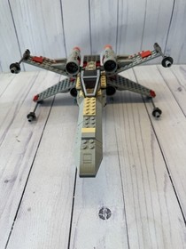 Lego #7142 ~ Star Wars X-Wing Fighter w/ Minifigs ~ No Box or Instruction Manual