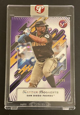 2025 Topps Pristine ~ Xander Bogaerts Purple Refractor #/99 Encased Padres #209