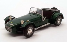 Vitesse Models 1/43 Scale Diecast V077A - 1960 Lotus Seven S2 Convertible - BRG