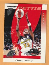 Bridget Pettis Phoenix Mercury 1997 Pinnacle Inside WNBA #55 Florida Gators