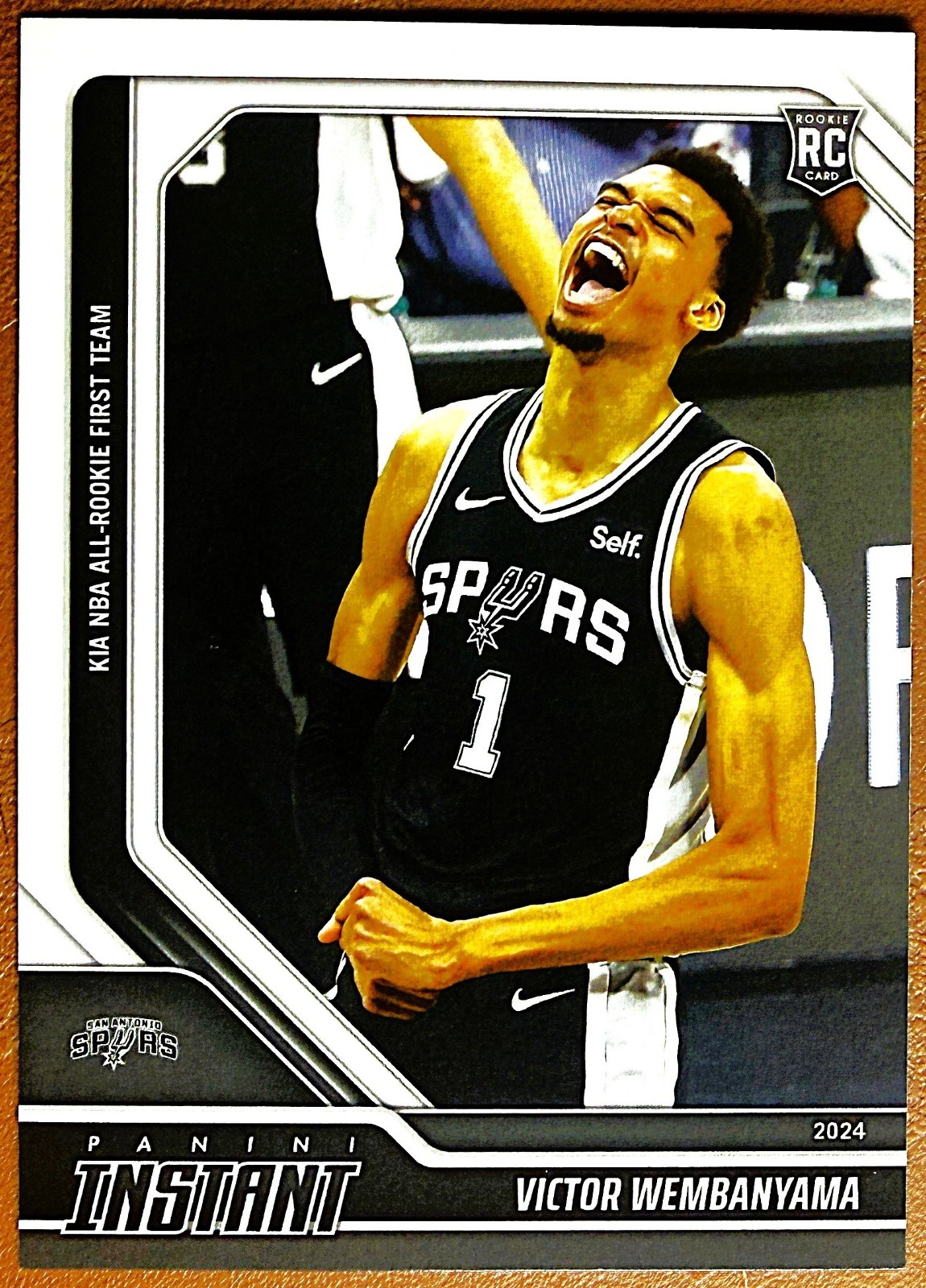 2023-24 Panini Instant Victor "Wemby" Wembanyama RC Rookie #577 Spurs /5881