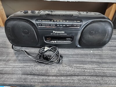 Panasonic RX-FS430 Portable Boombox Tape Deck Radio Vintage TESTED