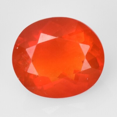 0.58 Impressive! Ultra Rare 100% Natural Mexican Untreated Fire Opal Earth Mined
