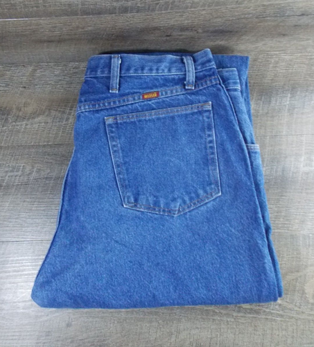 Rustler Medium Wash Denim Blue Jeans Men's Size 38 x 32 - Picture 2 of 13