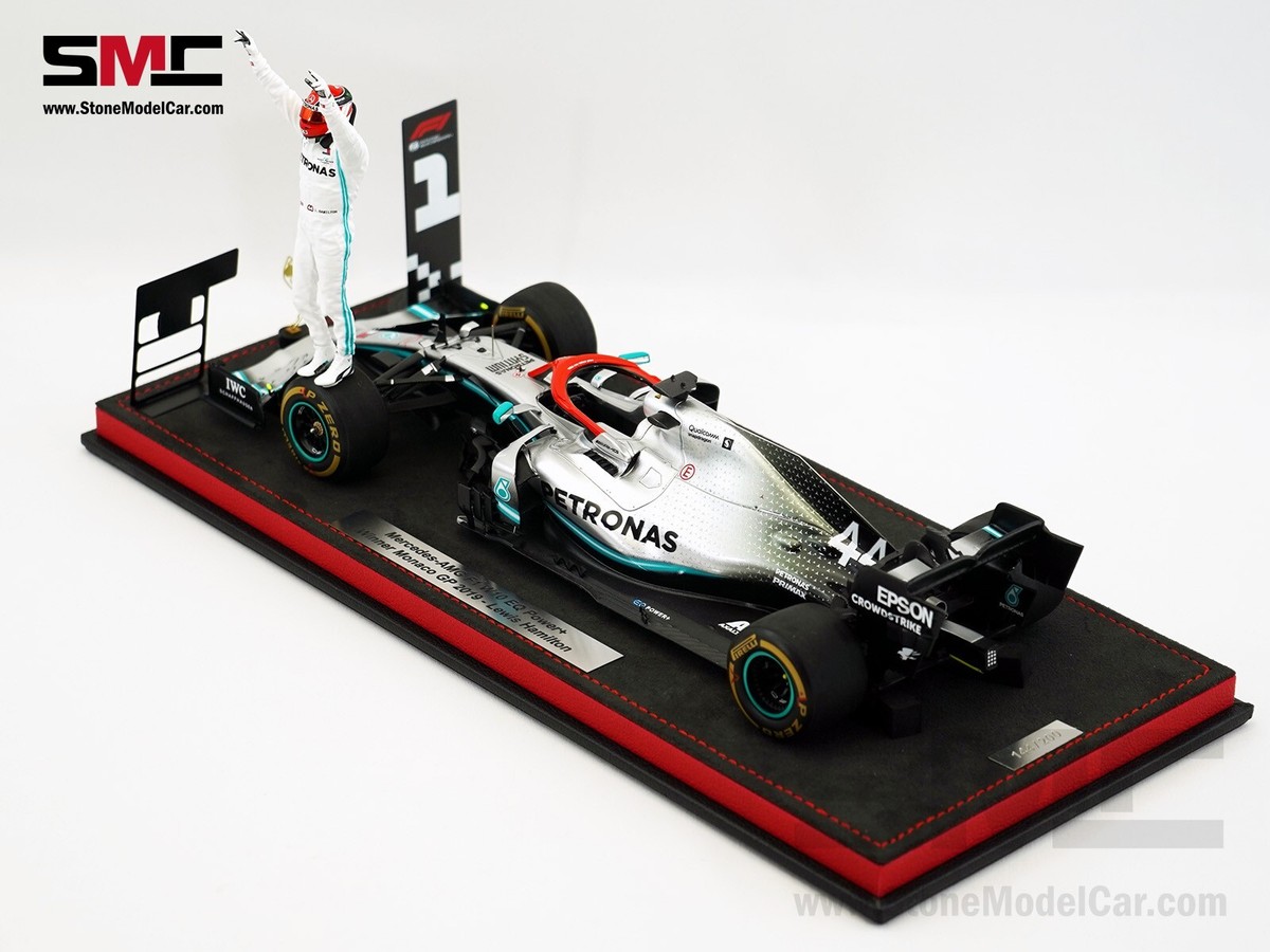 Mercedes AMG F1 W10 #44 Lewis Hamilton Monaco GP 2019 6x WDC