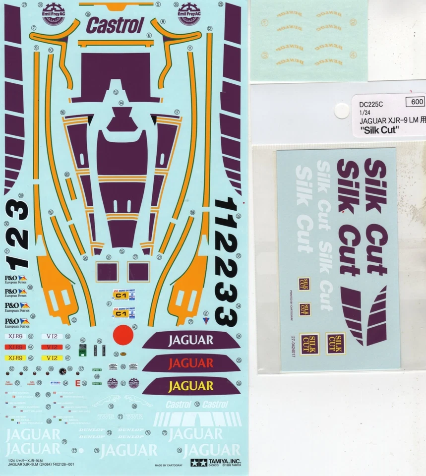 Jaguar XJR9LM + ADDITIFS - Maquette plastique Tamiya 1-24ème ( 24084 ) - Photo 4/4