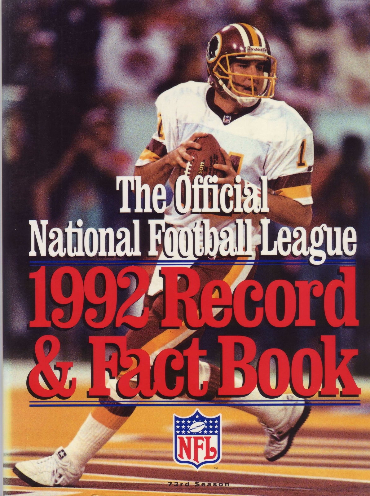 The Official National Football League Record and Fact Book 1992 by Not