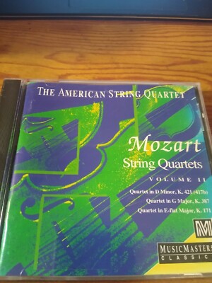 Mozart-String Quartets, Vol. II-CD-(CL5)